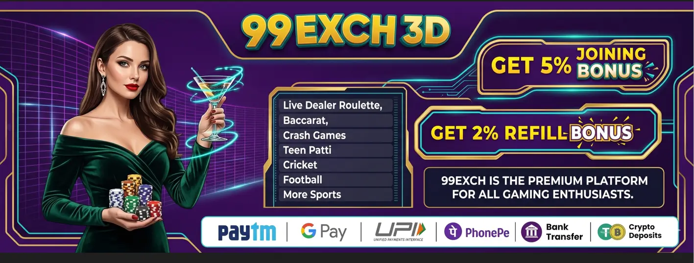 99Exch & 99exch Offer Banner — IPL 2026 Welcome Bonus