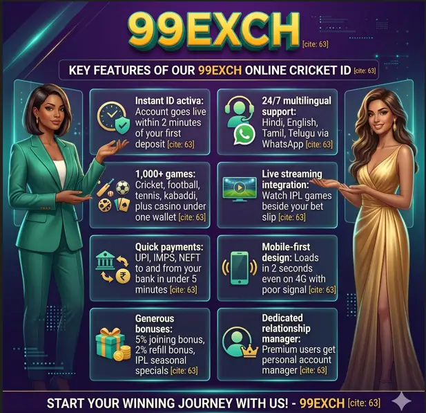 Key Features 99exch